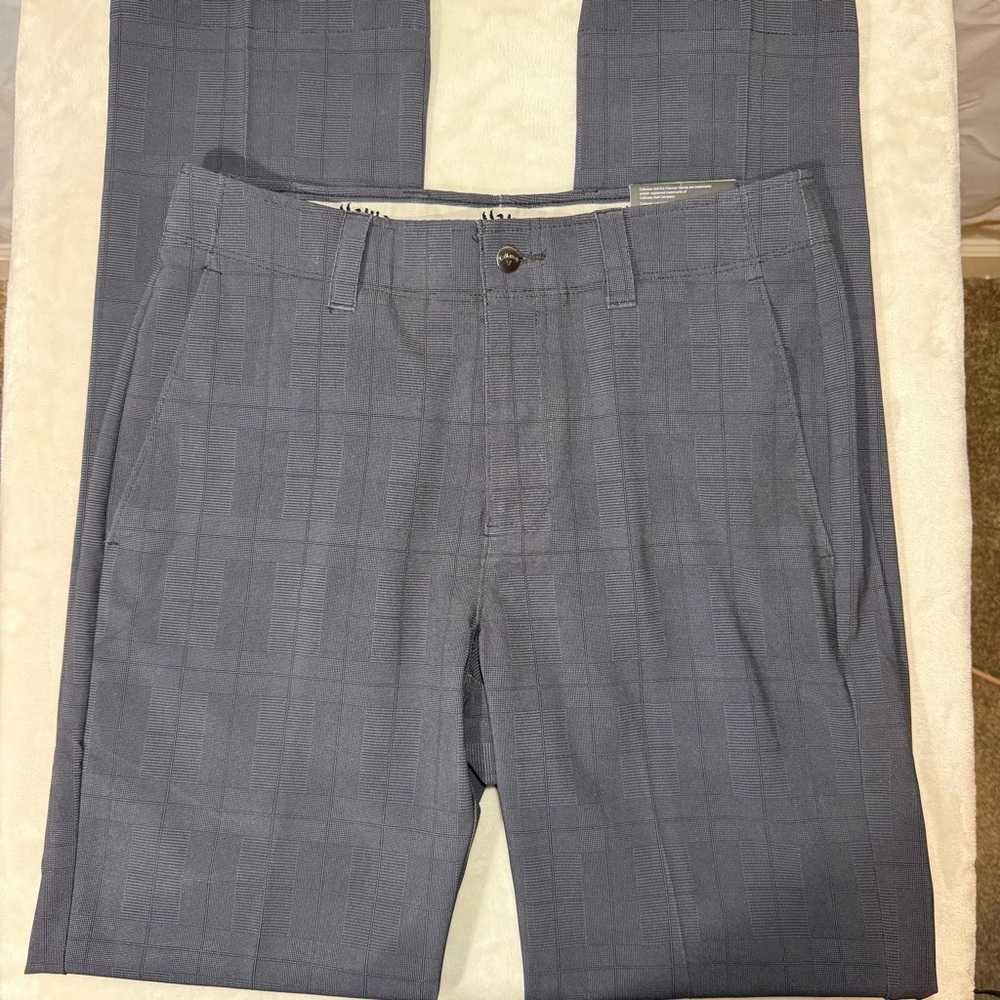 NWT‎ Callaway Golf Pants 30x32 Caviar Opti Stretch UPF 50 Performance